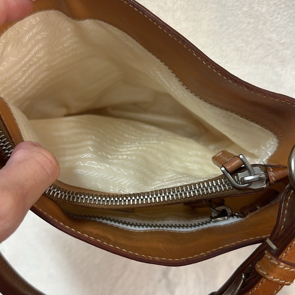 Prada Tessuto bag in Camel - polyester - Picture 3 of 5